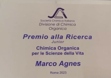ISOF Researcher awarded by Italian Chemical Society